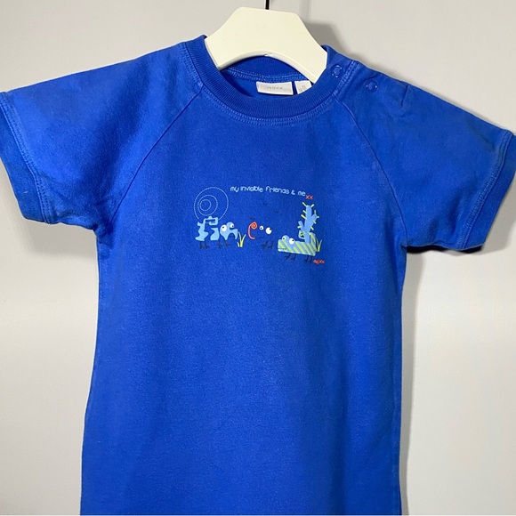 Mexx Blue My Invisible Friends & Me Print Romper - Picture 7 of 7